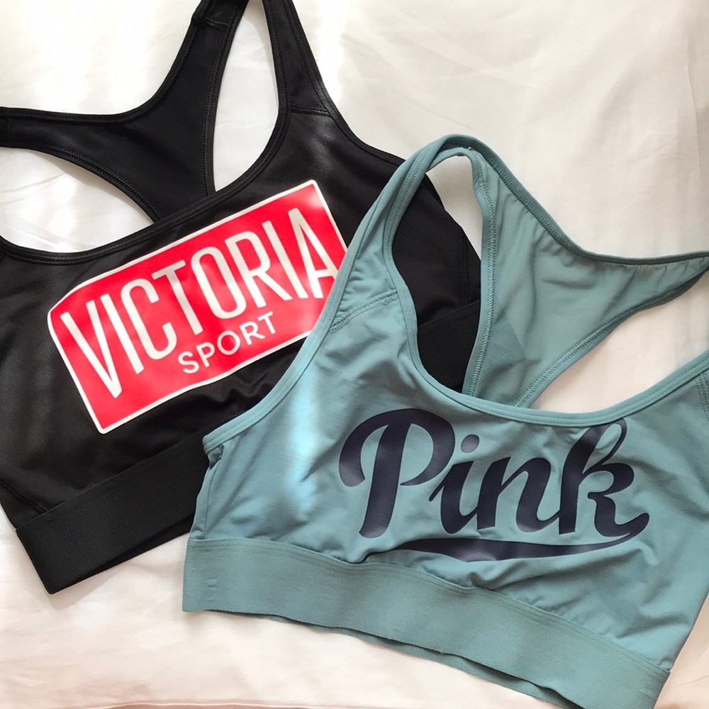 VS & Pink Sports bras